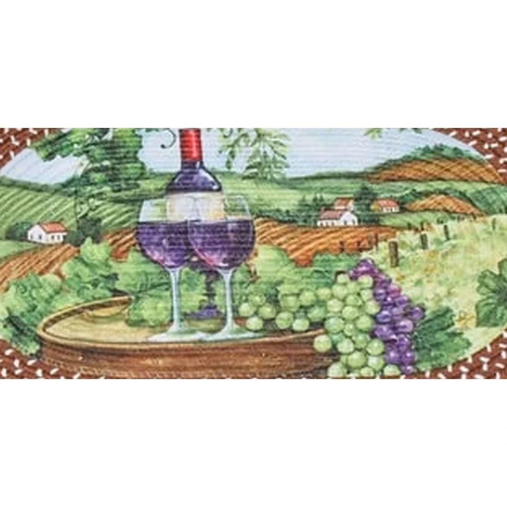 Oval Braided Kitchen Rug (20